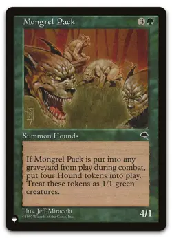 Mongrel Pack (NM) List Reprints LIST LIST Magic MTG - Image 1