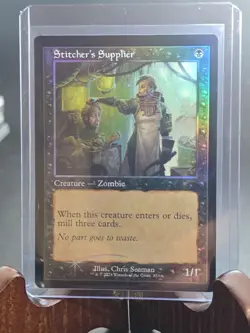 Stitcher's Supplier (Retro Frame) Secret Lair Drop MTG Foil Near Mint - Image 3