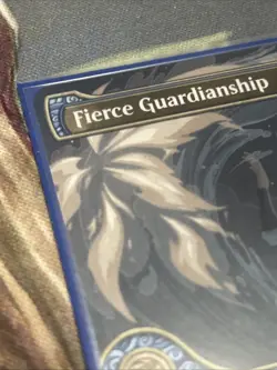 1x Fierce Guardianship Showcase NM - Avatar Magic MTG - Image 5