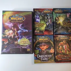 Lot Of 5 - World of Warcraft Trading Card Game Sets **Read description** - Image 1