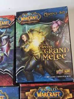 Lot Of 5 - World of Warcraft Trading Card Game Sets **Read description** - Image 4
