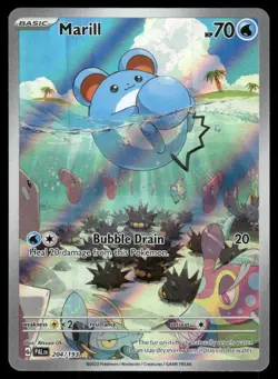 Pokemon Cards Marill 204/193 Holo Paldea Evolved Illustration Rare NM - Image 1
