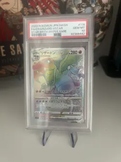 Charizard Vstar 118/100 - PSA 10 - Graded Japanese Pokemon Card - Image 1
