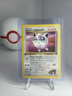 Pokemon TCG - 1st Edition Erika's Jigglypuff 69/132 - Gym Challenge *NM/LP - Image 1