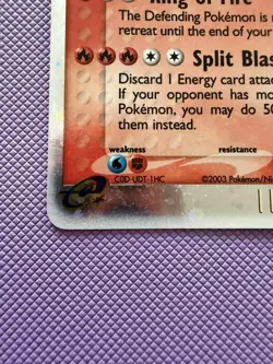 Pokemon TCG Typhlosion EX Sandstorm 2003 Holo Ultra Rare Card 99/100 - LP/EX - Image 4