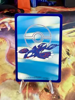 2003 Pokemon Sapphire Natu Poker Playing Card 2 Of Diamonds Kyogre Deck - Image 2