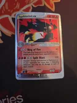 Pokemon Typhlosion EX Sandstorm 2003 Holo Ultra Rare Card 99/100 - Image 1