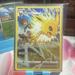 Pokemon TCG Jolteon TG04/TG30 Swsh09 Trainer Gallery Holo Card Brilliant Stars - Image 1