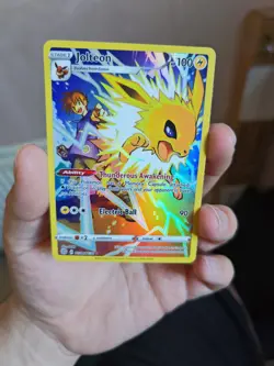 Pokemon TCG Jolteon TG04/TG30 Swsh09 Trainer Gallery Holo Card Brilliant Stars - Image 5