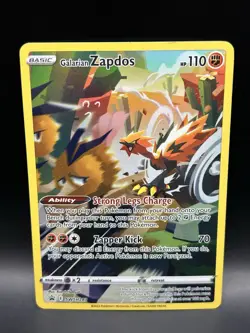 Galarian Zapdos SWSH283 - Pokemon SWSH Black Star Promo Card - NM - Image 1
