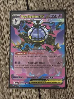 Mega Chandelure ex 038/084 Double Rare Pokemon TCG Pitch Black ME05 English NM - Image 1