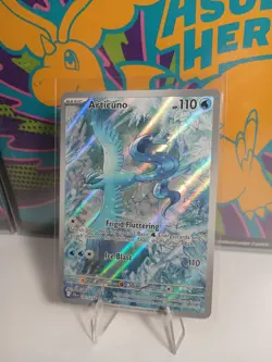 Articuno Illustration Rare SV09: Journey Together 161/159 NM Holo CLEAN - Image 2