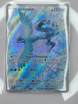 Articuno - Illustration Rare Holo SV09: Journey Together 161/159 NM - Image 1