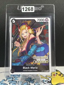 Black Maria (Judge Pack Vol. 7) OP11-089 One Piece Promotion Cards Foil (1268) - Image 1