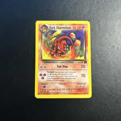 Dark Charmeleon 32/82 Team Rocket Unlimited Pokemon Card Lightly Played LP + - Image 1