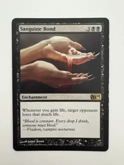 Sanguine Bond MTG Magic the Gathering Card LP Lightly Played M10 - Image 1