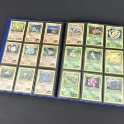 Huge Vintage Pokemon Collection Lot Binder Included 360 Cards WOTC ENGLISH LP MP - Image 4