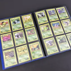 Huge Vintage Pokemon Collection Lot Binder Included 360 Cards WOTC ENGLISH LP MP - Image 5