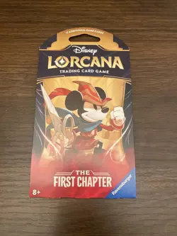 (1) Disney Lorcana TCG The First Chapter Sleeved Booster Pack Blister Random Art - Image 2