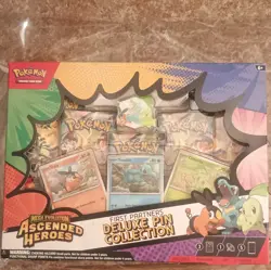 Pokemon TCG Mega Evolution Ascended Heroes First partners deluxe pin collection - Image 1