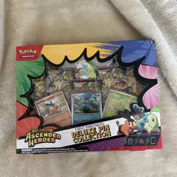 Pokemon TCG Ascended Heroes First Partners Deluxe Pin Collection New & Sealed - Image 1