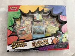 Pokemon TCG Ascended Heroes First Partners Deluxe Pin Collection - New - Image 1