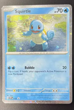 Squirtle - 048 (Cosmos Holo) 048 Sv: Scarlet & Violet Promo Cards Holo - Image 1