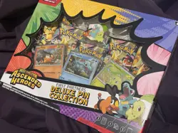 Pokemon Mega Evolution-Ascended Heroes First Partners Deluxe Pin Collection NEW - Image 1