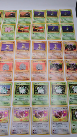 100 Card Lot | Japanese Jungle Pocket Monsters | Pokemon Cards | All in NM-LP - Image 2