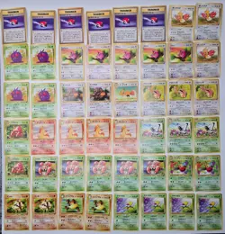 100 Card Lot | Japanese Jungle Pocket Monsters | Pokemon Cards | All in NM-LP - Image 3