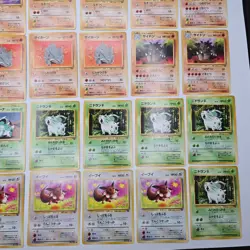 100 Card Lot | Japanese Jungle Pocket Monsters | Pokemon Cards | All in NM-LP - Image 4
