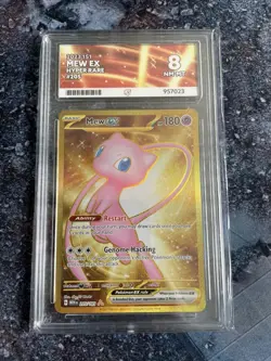 ACE 8 Mew Ex 205/165 Hyper Rare Pokemon TCG Scarlet & Violet-151 - Image 1