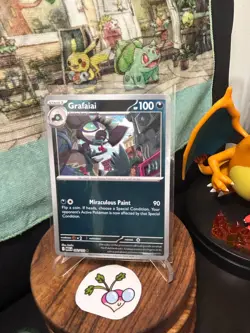Pokemon TCG - Grafaiai (Reverse Holo) - Mega Evolution - 92/132 - Common - Image 1