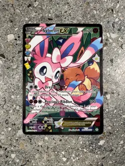 Pokemon TCG Cards Sylveon EX RC32/RC32 Generations Radiant Collection Holo - Image 1