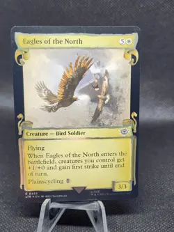 MTG - [FOIL] Eagles of the North (Showcase Scrolls) - Lord Of The Rings - Image 1