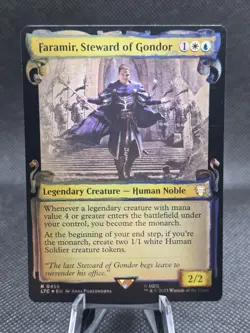 MTG - [FOIL] Faramir, Steward Of Gondor (Showcase Scrolls) - Lord Of The Rings - Image 1