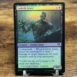 Commander Masters #171 Lotleth Giant Magic The Gathering MTG Foil - Image 1