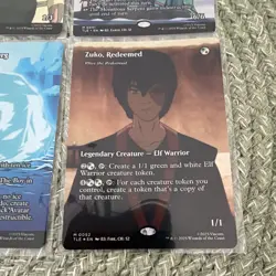 Magic: The Gathering Universes Beyond | Avatar TLA English 6-Card Lot | Zuko - Image 5