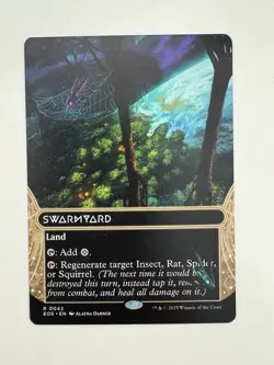 Swarmyard Showcase Borderless MTG Magic the Gathering Card NM Near Mint EOS - Image 1