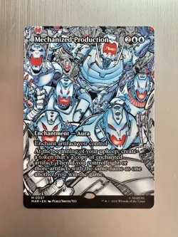Mechanized Production - 57 - MTG: Marvel Super Heroes - Borderless Showcase - Image 1