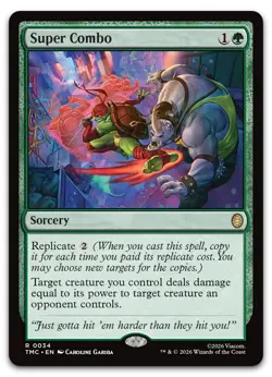 Super Combo #34 (NM) Commander: Teenage Mutant Ninja Turtles TMC Magic MTG - Image 1