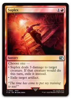 Suplex #164 (Foil) (NM) Final Fantasy FIN Magic MTG - Image 1