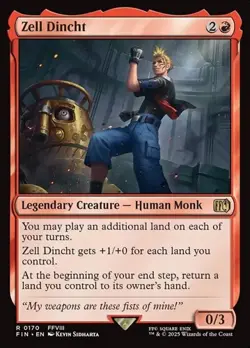 Zell Dincht - Foil FIN NM MTG - Image 1