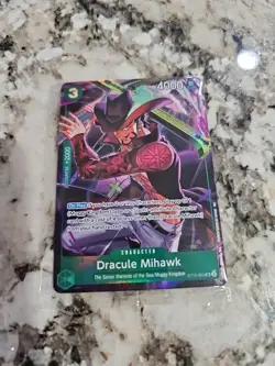 Dracule Mihawk (Illustration Box Vol.4) ST12-003 One Piece Promotion Cards Foil - Image 1