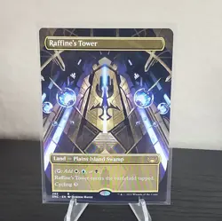 x1 Raffine's Tower SNC MTG 292 BORDERLESS RARE M/NM 1x - Image 1