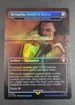 Herugrim, Sword of Rohan - Sword of Hearth and Home (Borderless) Foil - Image 1