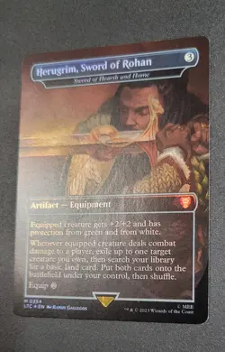 Herugrim, Sword of Rohan - Sword of Hearth and Home (Borderless) Foil - Image 2