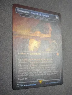 Herugrim, Sword of Rohan - Sword of Hearth and Home (Borderless) Foil - Image 3