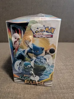 Pokemon Sun & Moon Cosmic Eclipse Booster Box SEALED + Case - Image 3