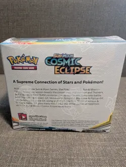 Pokemon Sun & Moon Cosmic Eclipse Booster Box SEALED + Case - Image 4